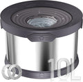 UPSKY 10L Dog Water Bowl No Spill Stainless Steel for Slow Drinking Grey | Large Capacity, Spill-proof, Non-slip Design, Durable, For Large Dogs, Messy Drinkers & Multi-pet Homes, Outdoor / Indoor
