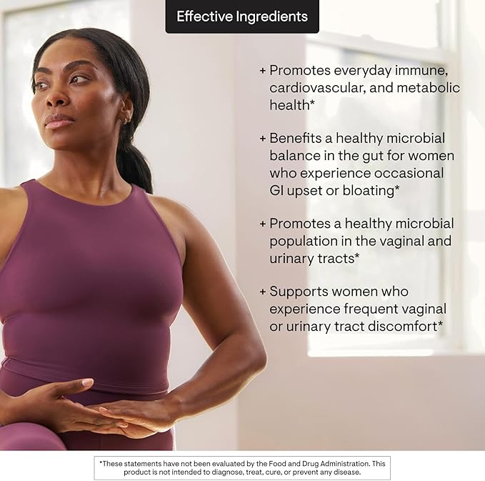 THORNE - Women's Daily Probiotic* - Shelf Stable Probiotic Supplement - Promotes Everyday Immune, Cardiovascular & Metabolic Health* - 30 Servings