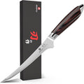 imarku 8 Inch Fillet Knife, Japanese High Carbon Stainless Steel | Razor Sharp Boning Knife, Professional Filet Knife for Precision Meat Deboning Fish Fillting, Ergonomic Pakkawood Handle