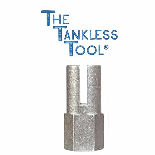 The Ultimate Inlet Filter Removal Tool Compatible with All Rinnai Tankless Water Heaters | Tankless Water Heater Descaling | Tool for Easy Tankless Water Heater Maintenance