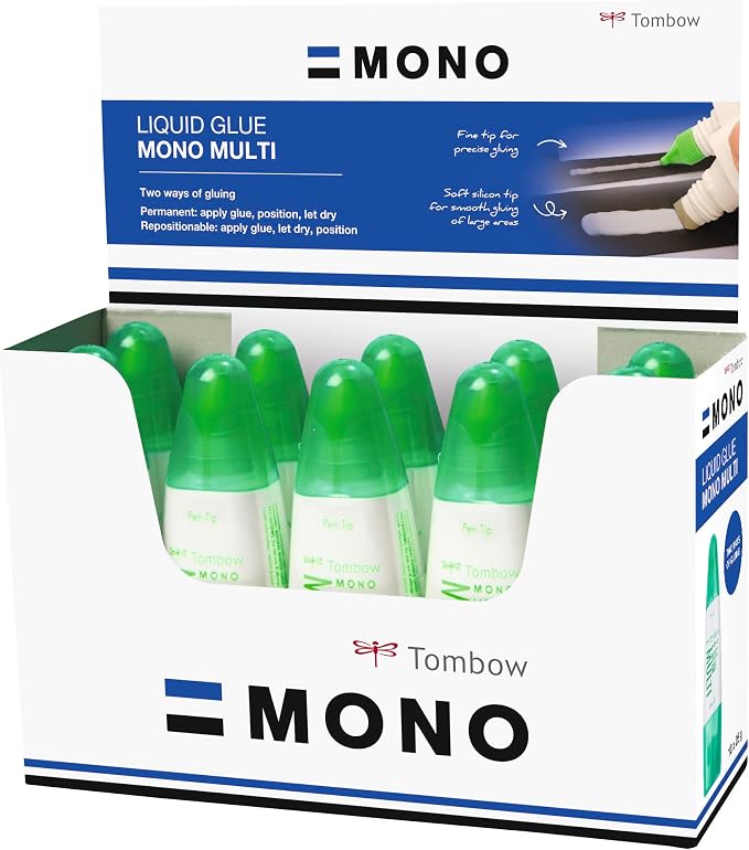 Tombow PT-MTC-10P Liquid Mono Multi with Dual Tip (Pack of 10)