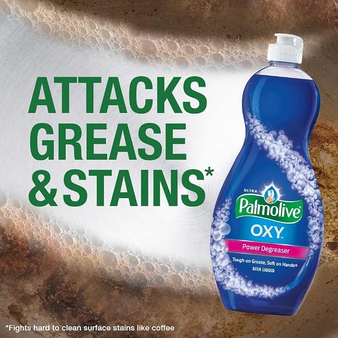Palmolive Ultra Dish Liquid, Oxy Power Degreaser - 32.5 Fluid Ounce (9 Pack)