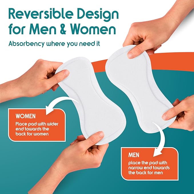 Inspire Ultra Absorbency Incontinence Booster Pads | Absorbs Over 4 Cups! | for Women or Men, Adhesive Strip Use in Incontinence Underwear and Diapers Leak-Free (66 Count)