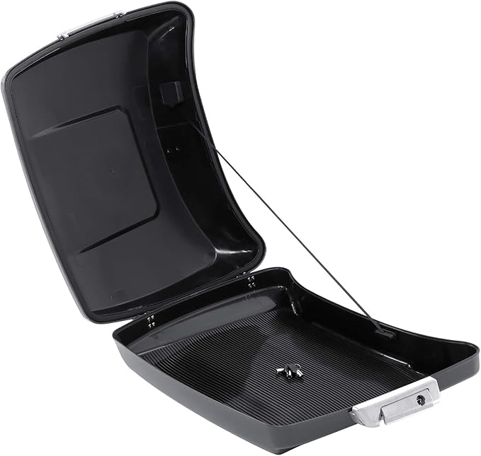 Gunship Gray ABS 5.5" Razor Trunk Fit For Harley 2014-2025 Touring CVO Road King Street Glide Electra Glide Ultra Limited Pack