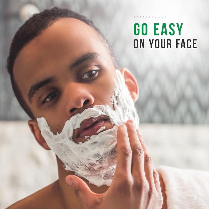 Edge Shaving Gel for Men, Soothing Aloe with Twice The Aloe, (6 Pack) - Shave Gel For Men That Moisturizes, Protects and Soothes To Help Reduce Skin Irritation