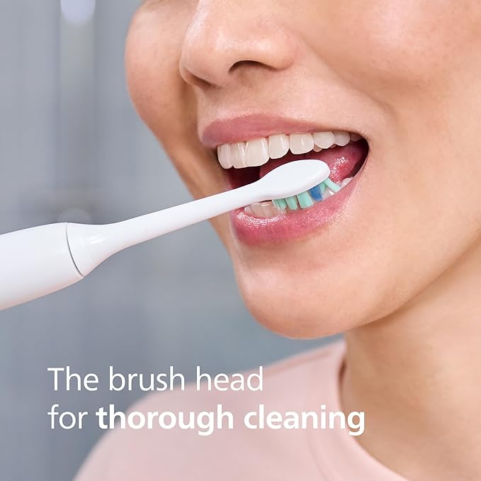 Philips Sonicare C2 Plaque Control - Genuine Replacement Electric Toothbrush Heads, White, 6 Pack Up to 18 Month Supply, HX9026/77