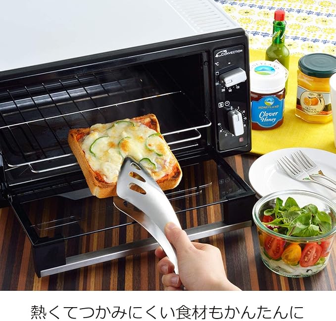 Oaks Leye TN1374 Yubisaki Server Tongs, Gift Box, Silver, Made in Japan