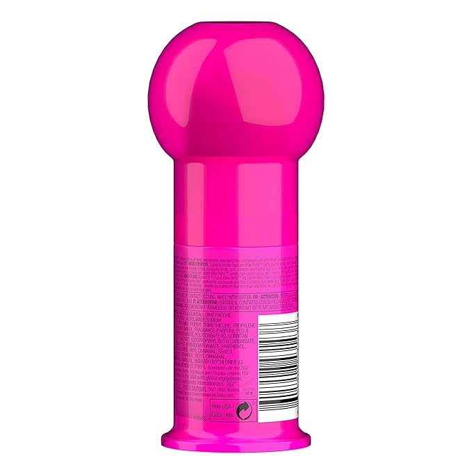 Bed Head by TIGI After Party Super Smoothing Cream – Anti Frizz Hair Styling Product, Humidity Protection for Frizzy or Dull Hair, Travel Size 1.69 fl oz