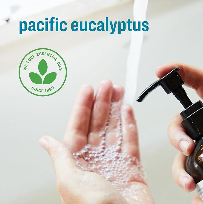 Everyone Liquid Hand Soap Refill, 1 Gallon, Pacific Eucalyptus, made with Essential Oils for kitchen and bathroom