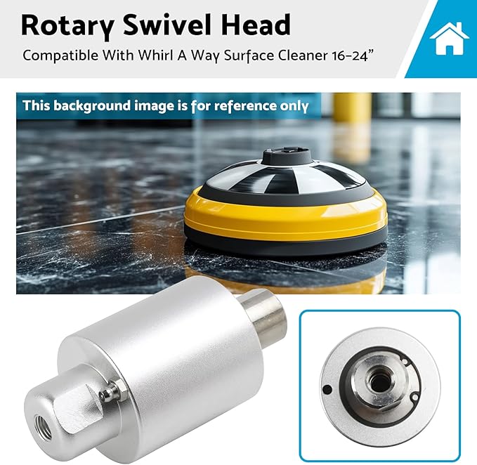 Rotary Swivel Head Suitable for Whirl A Way Surface Cleaner 16'' 24" 85.790.004