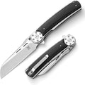 Pocket Knife Folding Knife EDC Knife 9.4in D2 Steel G10 Handle | D2 Steel Blade & G10 Handle: BTFVLY Folding Pocket Knife with sharp blade, durable grip for EDC, camping & outdoor use.