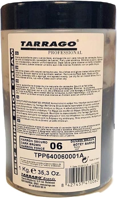 Tarrago Self Shine Shoe Cream 1 kg