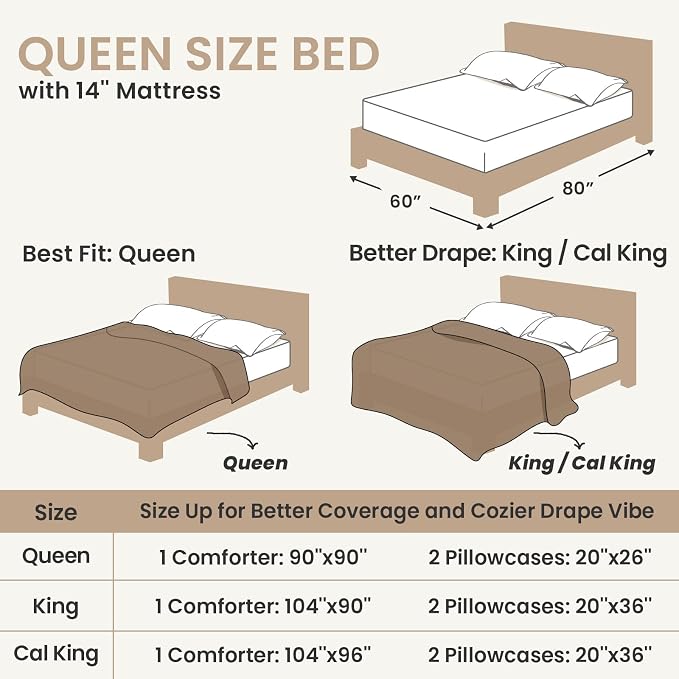 Sasttie Queen Comforter Set 3 Pieces - Super Soft Fleece Comforters Queen Size, 1 Luxury Warm Fuzzy Marshmallow Comforter with 2 Pillow Cases, Faux Fur Down Alternative Bedding Set, Beige