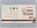 Somime 13x17" Wool Pressing Mat, 100% New Zealand Wool Ironing Mat | Felted Wool Ironing Board for Sewing, Quilting, DIY Crafts, and Embroidery