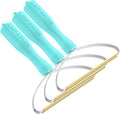 Deep Cleaner Pro Pet Hair Remover 3-Pack - Multi-Surface Carpet Rake & Scraper Tool for Dog & Cat Hair on Rugs, Couches, Pet Towers, Car Seats - Reusable, Battery-Free, Reusable Travel-Size