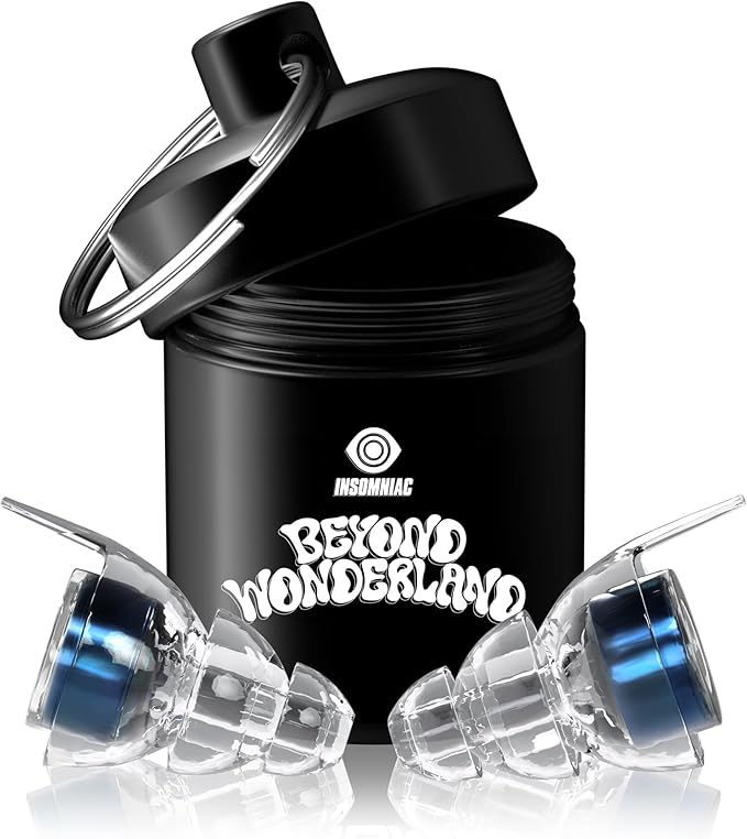 Eargasm High Fidelity Earplugs: Beyond Wonderland 2026 Festival Edition - Noise Reducing Ear-Plugs for Hearing Protection at Music Festivals, Loud Environments, Concerts, Live Events, Sporting Events