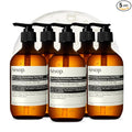 Aesop Resurrection Aromatique Hydrating Hand Wash | Gentle Non-Drying Hand Soap with Mandarin Rind, Rosemary & Lavender | Moisturizing Kitchen & Bathroom Soap | 16.9 oz (Pack of 5)