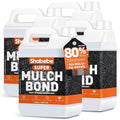 Mulch Bond, 4 Gallon Rock Glue for Landscaping Heavy Duty Gravel Binder & Stone Adhesive, Fast-Drying, Non-Toxic, Weather-Resistant, Strong Hold for Slopes, Walkways, Mulch Hold & Pine Straw