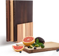 Book Cutting Board Set with Wooden Stand | Wooden Kitchen Book Shaped Cutting Board for Vegetables Cheese Meat, Chopping Board Gift Set for Home Cooks & Kitchen Decor