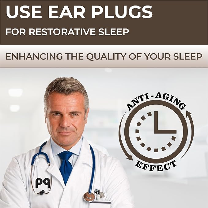 Peace&Quiet PQ 100 Wax Ear Plugs for Sleeping - Silicone Wax Earplugs for Sleeping and Swimming, Gel Ear Plugs Noise Cancelling, Sleeping Earplugs, Sound Blocking 32 Db (100 Pillows), White/Beige
