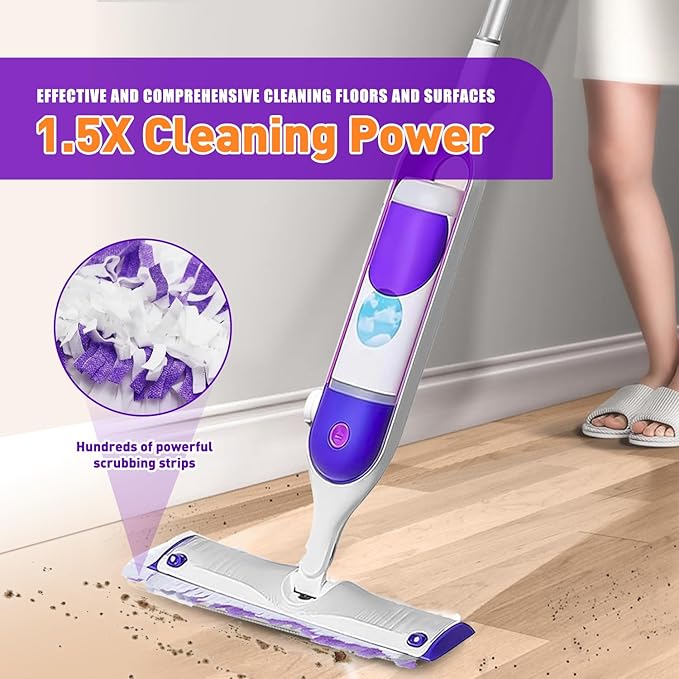 20 Count Power Mop Pads Refills for Swiffer PowerMop Multi-Surface Mopping Pad Disposable Replacement Mop Pads Compatible with Swiffer PowerMop,Safe on All Finished Floors