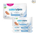 WaterWipes Sensitive+ Newborn & Baby Wipes, 3-In-1 Cleans, Cares, Protects, 99.9% Water, Unscented & Hypoallergenic, 180 Count (3 Packs)