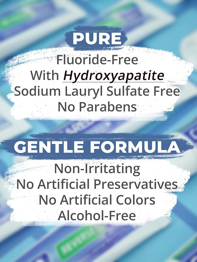 CAREDO Cavity Reversal Hydroxyapatite Toothpaste for Adults, Cavity Tooth Filler as Home Cavity Repair, Fluoride Free Reverse Cavities Treatment for Tooth Decay Repair, Remineralizing Repair 3.52OZ