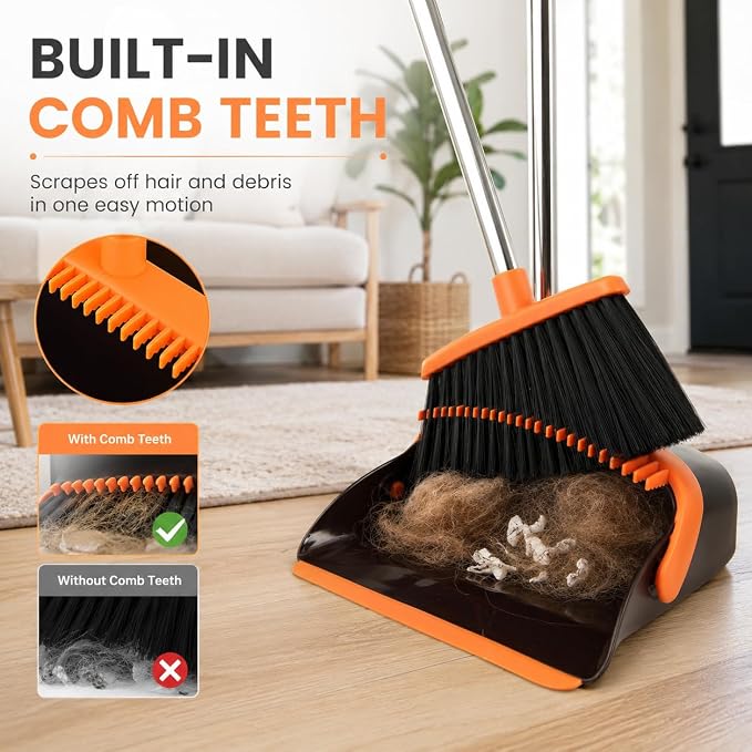 Broom and Dustpan Set