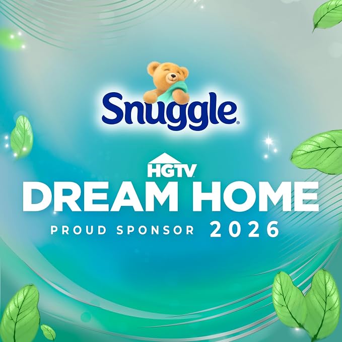 Snuggle SuperFresh Fabric Softener Dryer Sheets, 200 Count, Morning Breeze, Long-Lasting Fresh & Clean Scent, Tackles Pet Odor, Helps Repel Pet Hair, Reduces Static & Fights Wrinkles, HE Safe