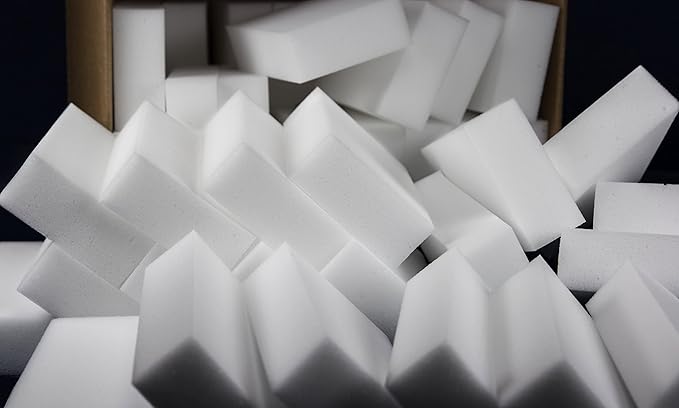 InstantErase Sponges (210 Pack) - $0.35 Per Sponge - (NOT Cheap Chinese Knock-Offs) Made in USA. for Kitchen, Bathrooms, Cars and More!