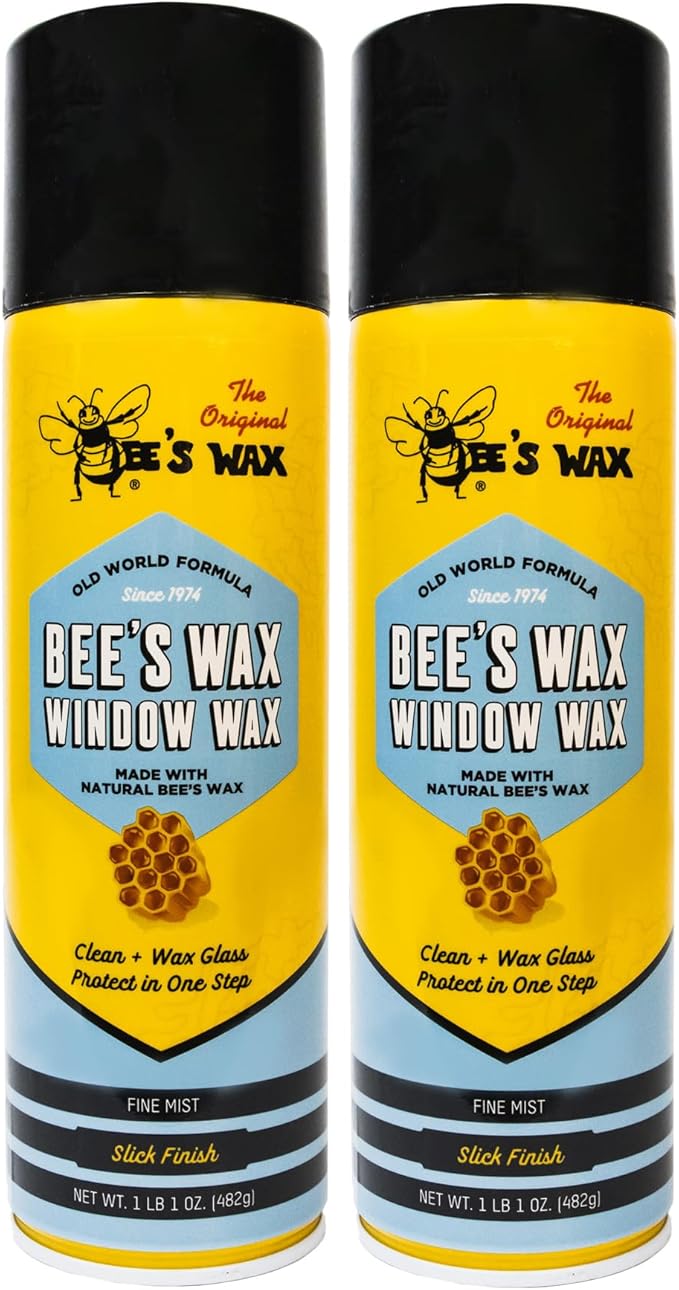 The Original Bee's Wax Window Wax (2-Pack)
