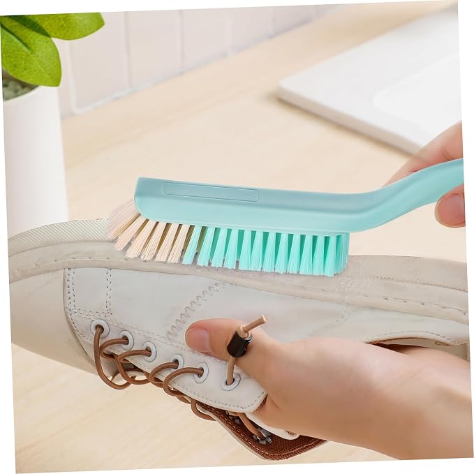 GALPADA 4sets Shower Scrubber Brush Multi-Purpose Detailing Brush for Clothes Boot Long Handle Shoe Household Cleaning Tools