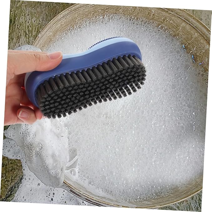 Healeved 8pcs Laundry Brush Soft Bristles Multifunctional Brush for Clothes Shoes Bathing Home Cleaning