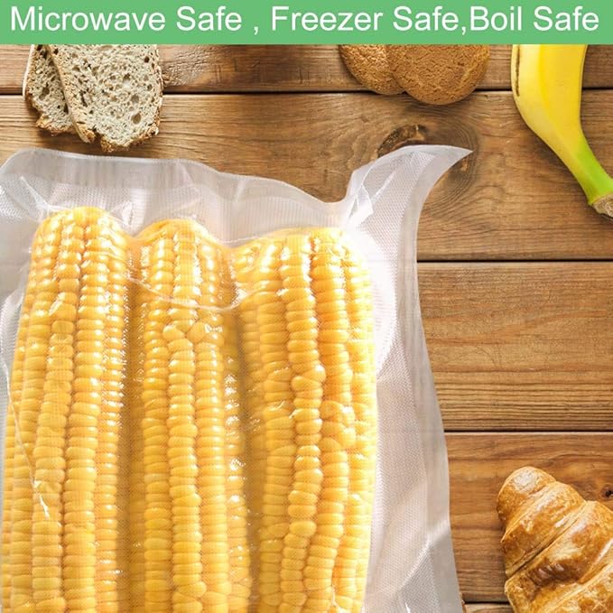 O2frepak 300 Count 6x10 Pint Vacuum Sealer Bags with BPA Free and Heavy Duty, Vacuum Seal Food Sealer Bags,Great for Food Storage Vaccume Sealer PreCut Bag