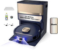 Shark PowerDetect UV Reveal Luxe Collection | 2-in-1 Robot Vacuum & Mop for Carpets & Hard Floors | UV Stain Detect | Self-Clean, Self-Empty, Heated Wash & Dry | Blue Harbor | RV3025XEUSBL