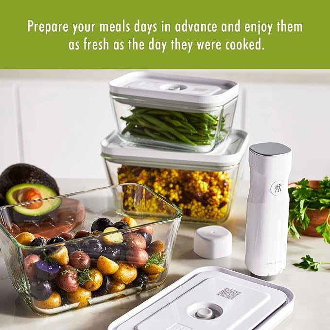 ZWILLING Fresh & Save Glass Airtight Food Storage Container, Meal Prep Container - Large