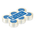 The Boxery 2" x 55 Yards Clear Packing Tape – 6 Roll Carton – Warehouse Grade Adhesive for Shipping, Moving & Packaging – Standard Strength 1.85 Mil Box Sealing Tape