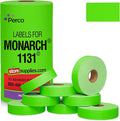 Pricing Labels for Monarch 1131 Fluorescent Green - 20,000 Labels, 1 Sleeve - Made in USA