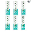 RADIUS USDA Organic Toothpaste 3oz Non Toxic Chemical-Free Gluten-Free Designed to Improve Gum Health & Prevent Cavity - Mint Aloe Neem - Pack of 6