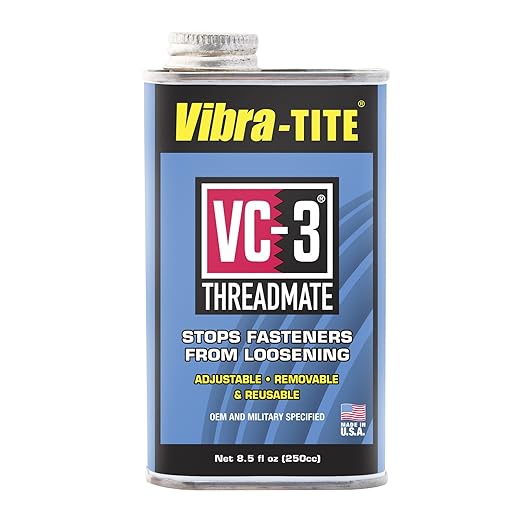 Vibra-TITE 213 Red VC-3 Original Threadmate, 250ml Can