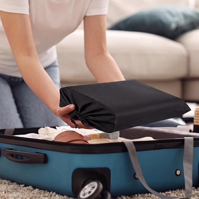 Foldable Steam Board with Ironing Glove Storage Bag 36" x 16" Foldable Steam Board 360° Rotating Hook for High Pressure Clothes Steaming Standing Steamer Home Travel Use (Pepper Black)