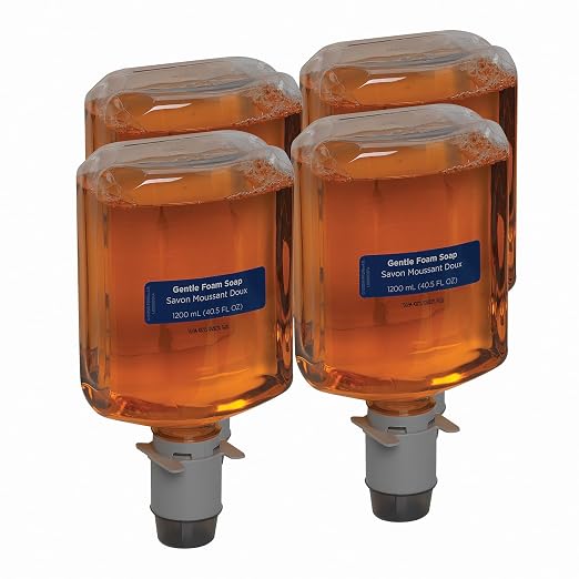 Georgia-Pacific Pacific Blue Ultra Manual Gentle Foam Hand Soap Refills by GP PRO, Pacific Citrus,43715,1200 mL Per Bottle,4 Bottles Per Case