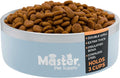 Master Pet Supply Stainless Steel Dog Bowls - 25 oz, Heavy Duty - Glacier Blue, Double Wall Extra-Thick Insulated, Non-Slip Pet Water Bowl for Dogs, Cats & Pets, Anti Rust Metal, Dish Washer Safe