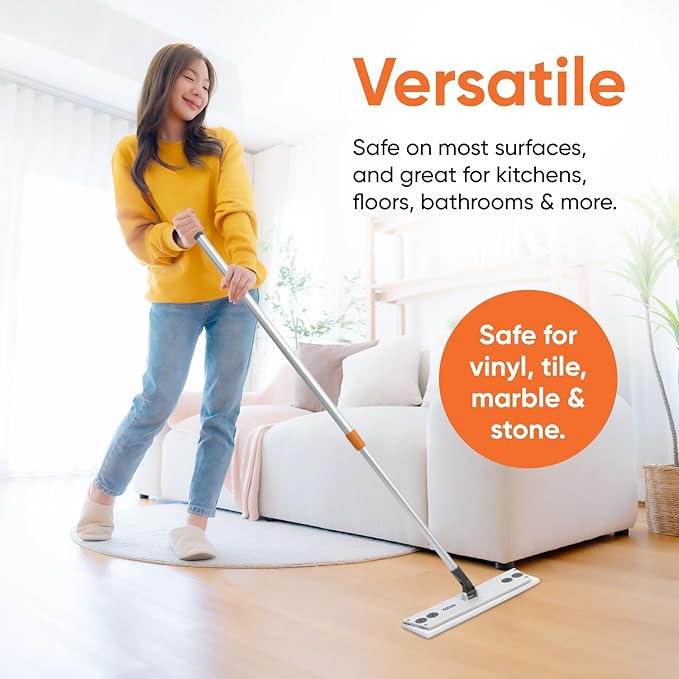 Superio Miracle Eraser Mop Refill Head Replacement Miracle Mop Pads (6 Pack)