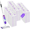 Pure Realm 54 Count Disposable Power Mop Pads Refills Compatible with swiffer PowerMop, PowerMop Wet Pads Rifill Cooperate with Swiffer Mop Refill Liquid Extra Absorbent, Traps Dust & Hair