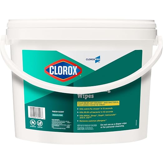 CloroxPro Clorox Disinfecting Wipes, Fresh Scent, 700 Count