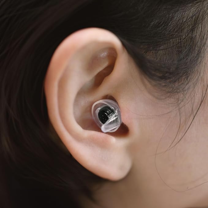 Eargasm Smaller Ears Blackout Earplugs for Concerts, Festivals, Musicians, Night-Life, Motorcycle Hearing Protection - Reusable Earplugs for Small Ear Canals, High Fidelity Noise Reduction up to 21 dB