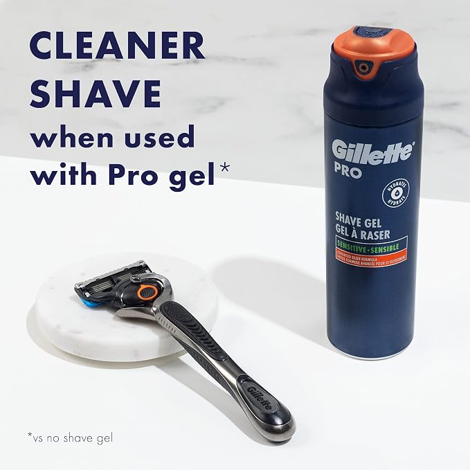 Gillette ProGlide Razor Refills for Men, 12 Razor Blade Refills, (Pack of 2)