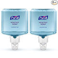 PURELL Brand HEALTHY SOAP Foam, Fresh Scent, 1200 mL Refill for PURELL ES8 Automatic Soap Dispenser (Pack of 2) - 7777-02 - Manufactured by GOJO, Inc.