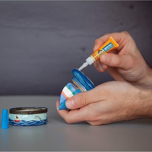 Gorilla Super Glue, Clear Glue, Four 3 Gram Tubes (Pack of 10) - All Purpose and Fast Setting for Projects and Repairs